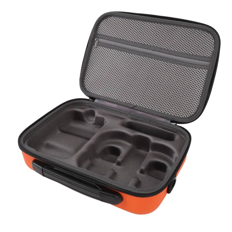 Tragetasche für Neo, Tragbare Hartschalen-Reisetasche, mit Schultergurt, für Drohne, Fernbedienung, Batterien, Ladestation (ORANGE) von Plyisty