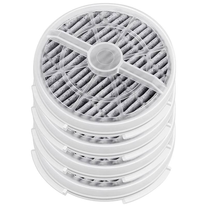 Pmandgk 4 Packungen True HEPA Filter Kompatibel für RIGOGLIOSO GL2103 JINPUS -2103 und LTLKY 900S Desktop-Luft Reiniger von Pmandgk