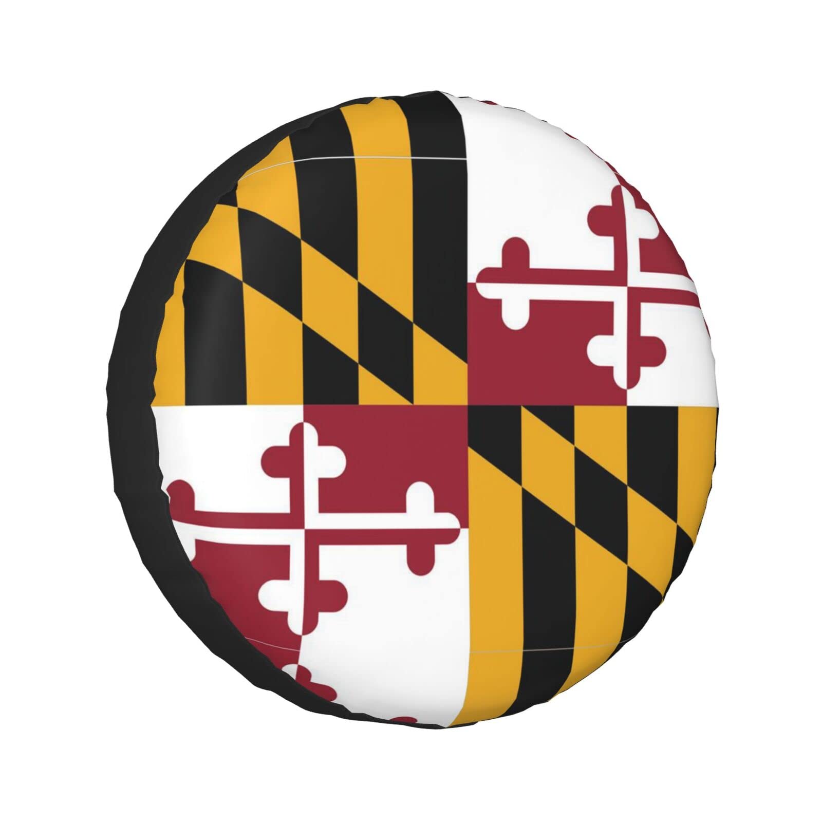 Flag Of Maryland Ersatzreifenabdeckungen, wasserdicht, für Anhänger, LKW, Wohnmobil, SUV, universal, alle Fahrzeuge, 43,2 cm (17 Zoll) von Pmnnerefaq