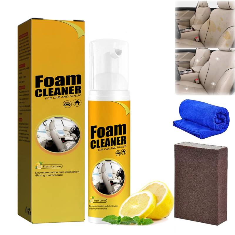 All Around Master Foam Cleaner, Multifunctional Car Foam Cleaner, Foam Cleaner All Purpose, Foam Cleaner for Car, Multi-Purpose Foam Cleaner (1Pc,100ml) von Pnedeodm