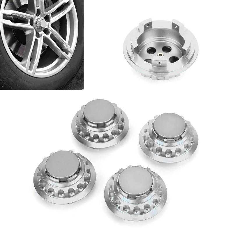 4PCS 3in Auto Rostschutz Aluminium Legierung Rad Center Hub Caps Ersatz für Auto (Sie färben) von Pnuaticm