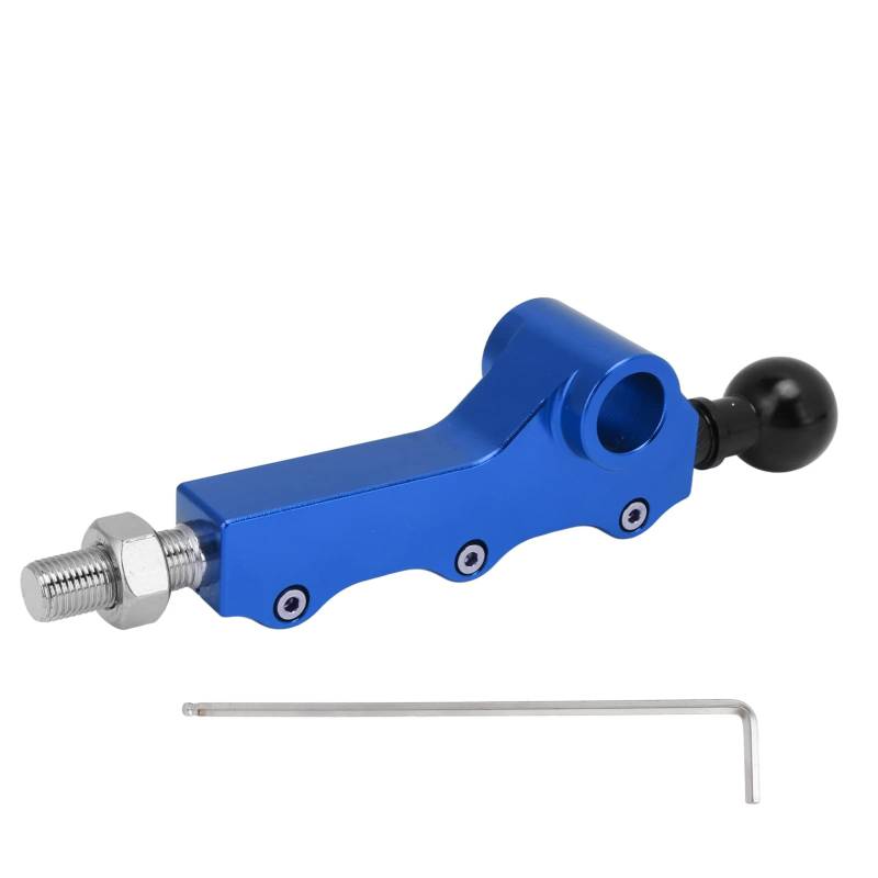 Pnuaticm Auto-Schalthebel, Verstellbarer Short-Throw-Schalthebel aus Aluminiumlegierung mit Sechskantschlüssel-Ersatz für SUBARUU WRX 2008–201 (Azul) von Pnuaticm