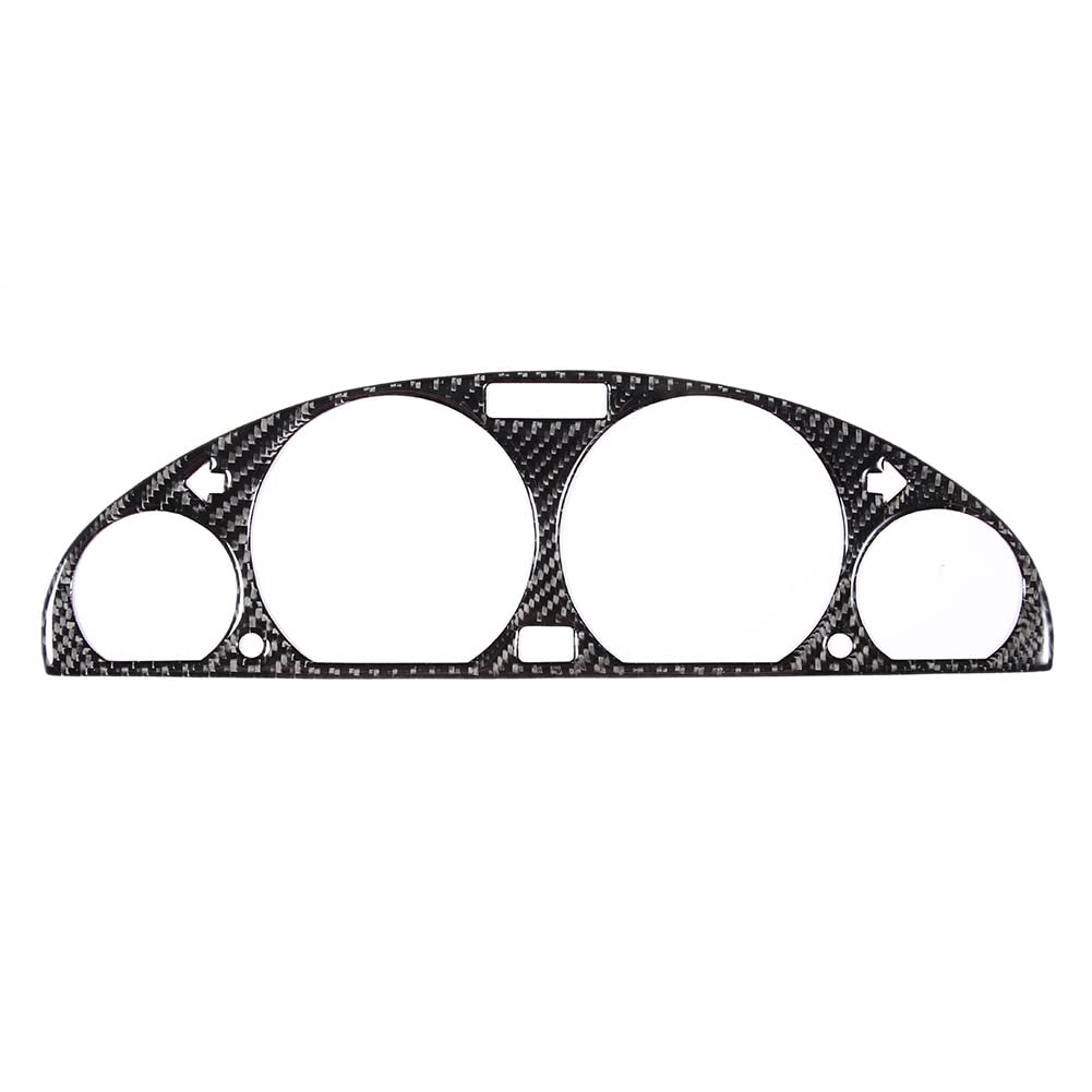 Pnuaticm Carbonfaser-Mittelkonsolen-Instrumententafel-Abdeckungsverkleidung, passend für E46 M3 98 05 von Pnuaticm