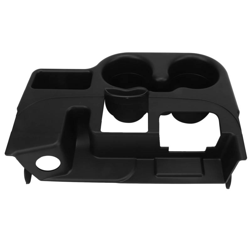 Pnuaticm Ezzy Auto Black Center Console Tray Box Cup Holder SS281AZAA Ersatz für 1500 2500 3500 2003 bis 2012 von Pnuaticm