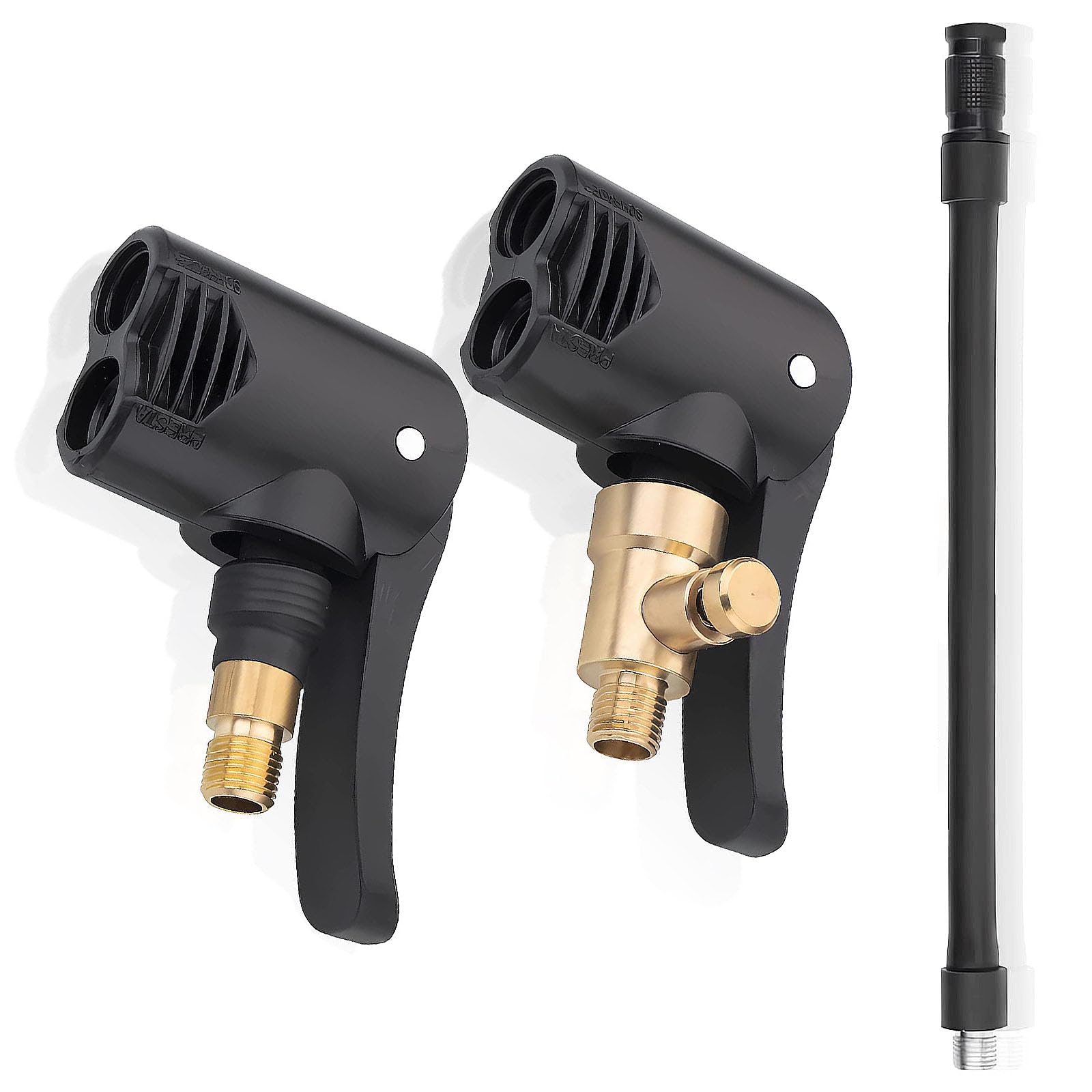 2 Stück Adapter Französisches Ventil, Adapter Französisches Ventil auf Auto, Sclaverandventil Adapter, Fahrradventil, Fahrradventil Adapter, Autoventil Adapter, für Autos, Fahrräder, Motorräder von PnxdeobXL