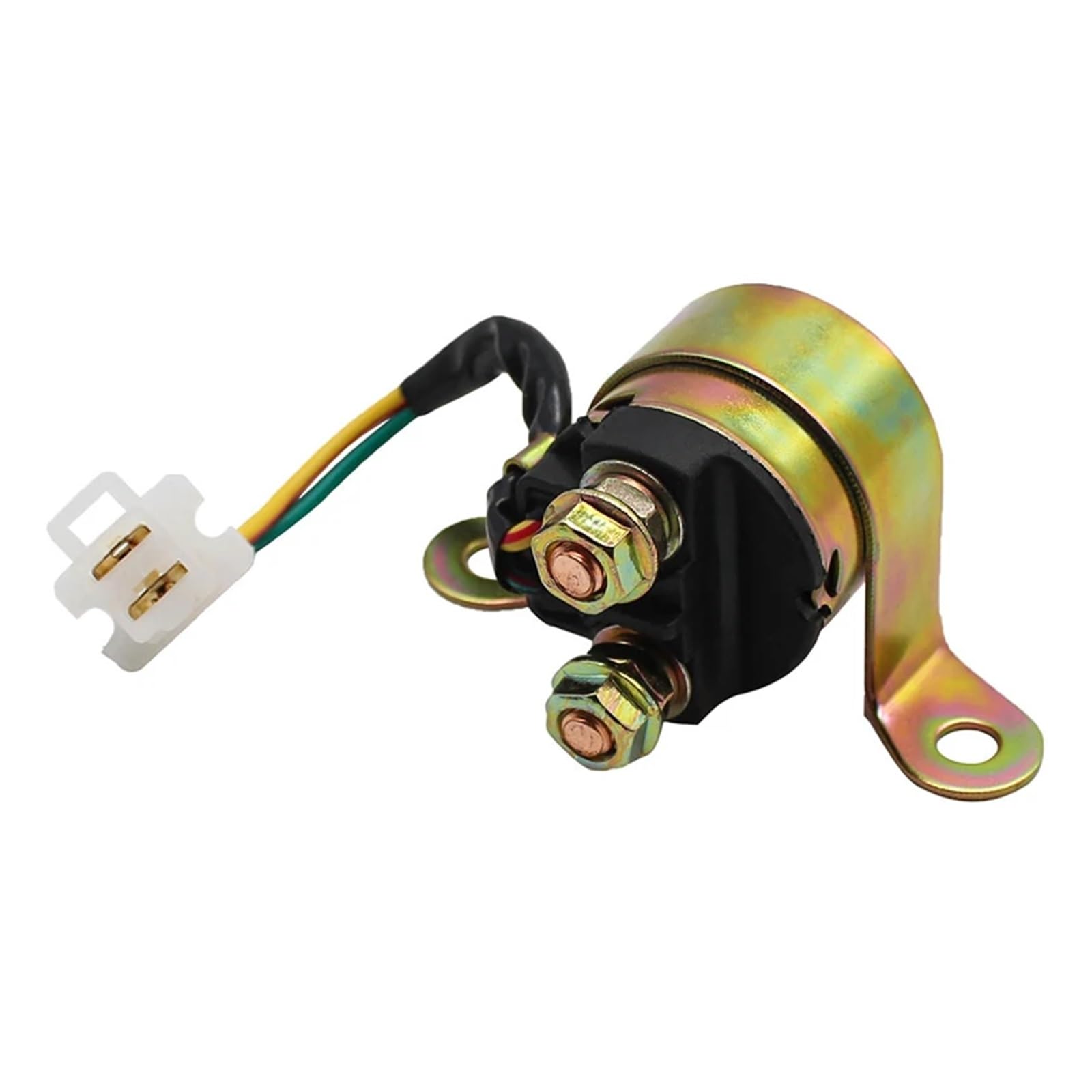 Anlasserrelais Motorrad Starter Relais Magnet Elektrische Schalter für Suzuki DR200 DR200SE DR200S 1995-2017/DR200SE 1997-2007/GN250 1985-2001 Starterrelais von PochY