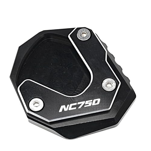 Seitenständer Vergrößerer Für Ho&nda NC750X NC 750X2017 2018 2019 2020 Motorrad CNC Kickstand Seite Stehen Verlängerung Pad Zubehör NC750 von PochY