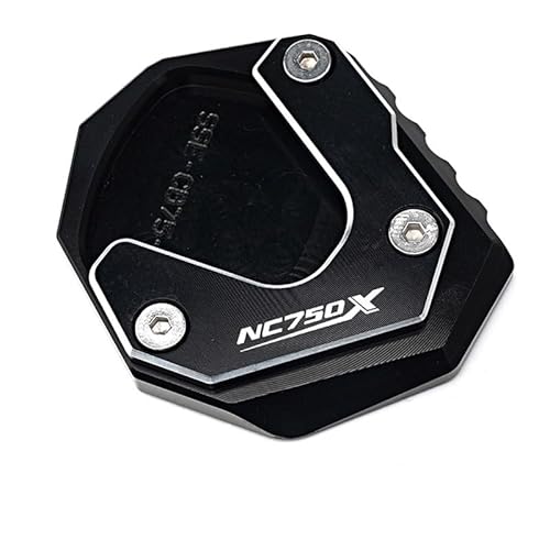 Seitenständer Vergrößerer Für Ho&nda NC750X NC 750X2017 2018 2019 2020 Motorrad CNC Kickstand Seite Stehen Verlängerung Pad Zubehör NC750 von PochY