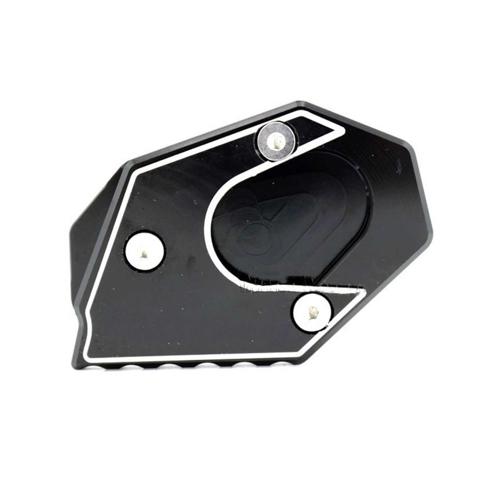 Seitenständer Vergrößerer Für KYMCO Xciting 250 300 350 400 400i 250i 300i 350i Motorrad Kickstand Fuß Seite Stehen Verlängerung Pad Unterstützung Platte Vergrößern von PochY