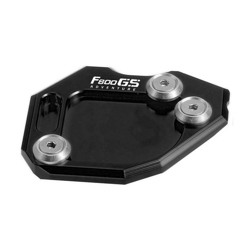 Seitenständer Vergrößerer Motorrad F 800GS ADV Seite Stehen Enlarger Pad Platte Ständer Für BM&W F800GS Abenteuer F800 GS F 800 GSA 2008-2018 2017 2016 von PochY