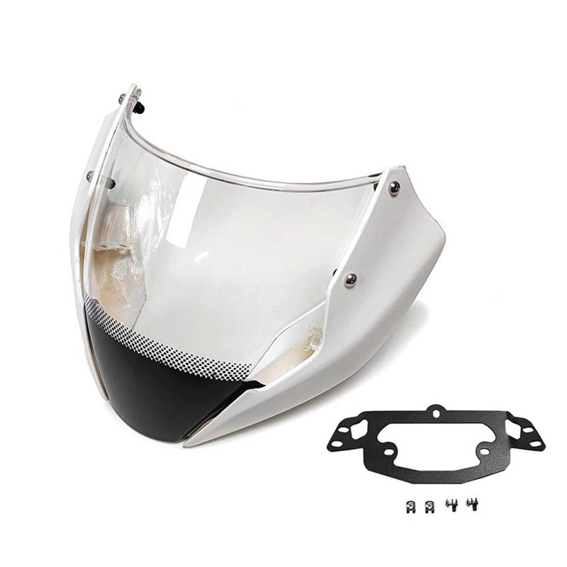 Windabweiser für die Windschutzscheibe Motorrad-Frontscheibe Windschild Zubehör Fit für Duc&ati Mo&nster 797 1200S 821 2018-2023 Windschutzscheibe Air Deflektor von PochY