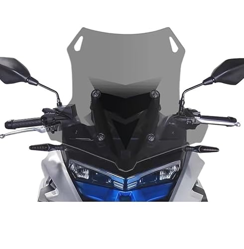 Windabweiser für die Windschutzscheibe Motorrad Frontscheibe Windschutz Deflektor Für VOGE Valico DS525X DSX525 Zubehör Heighten Windschutzscheibe von PochY