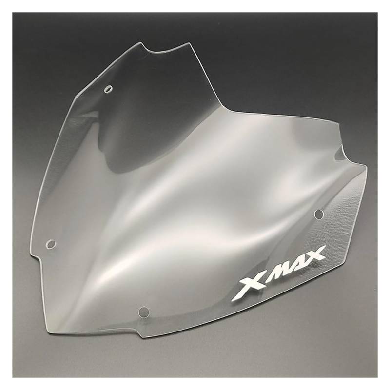 Windabweiser für die Windschutzscheibe Motorrad Sport Windschutzscheibe Windschutz Visier Viser Passt Für Yam&aha XMAX300 2021 XMAX250 Xmax 400 300 250 2018-2022 Doppel Blase von PochY