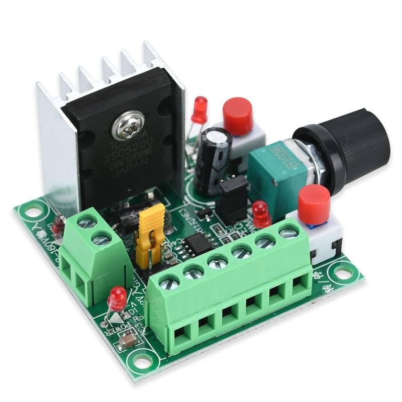 DC5-12V/15-160V Schrittmotorantrieb, Drehzahlregler Vorwärts- und Rückwärtssteuerung PWM Einstellbares Schrittmotor-Steuersignal von Podazz