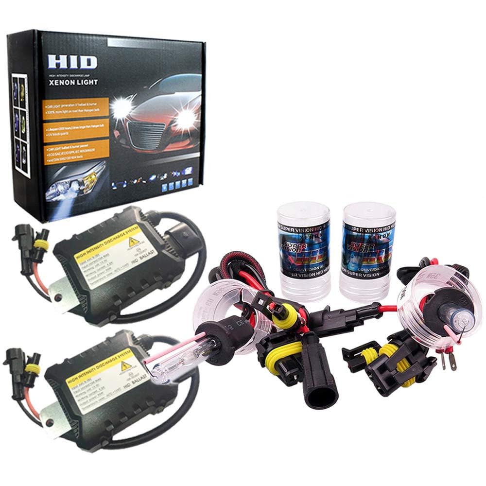 PolarLander 1 para CANBUS HID Xenon Kits Auto Scheinwerfer Dünne Ballast Xenon Bulb Ballast Umwandlung H3 Farbtemperatur 8000 Karat von PolarLander