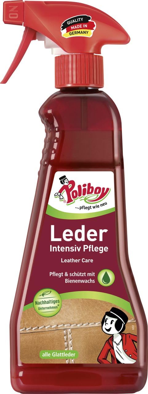 Poliboy Leder- Intensivpflege 375 ml Reiniger von Poliboy ... pflegt wie neu