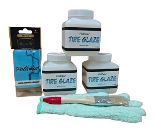 Polished Reifenglanz Tire Glaze 3er Set von Polished