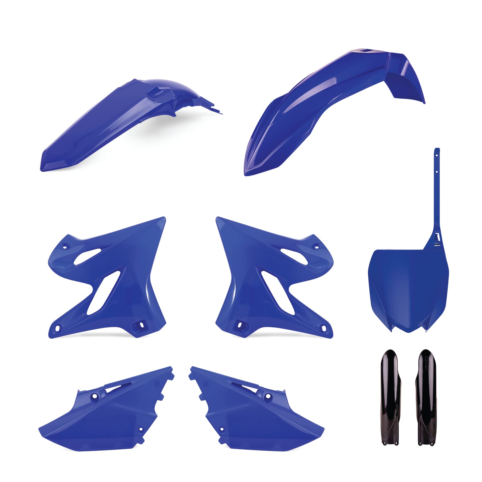 POLISPORT 91068 - Polisport MX Plastic Replica Kit für diejenigen, die OEM-Qualität suchen für Yamaha Motorräder in Farbe OEM von Polisport