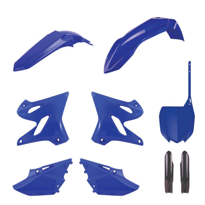 POLISPORT 91068 - Polisport MX Plastic Replica Kit für diejenigen, die OEM-Qualität suchen für Yamaha Motorräder in Farbe OEM von Polisport