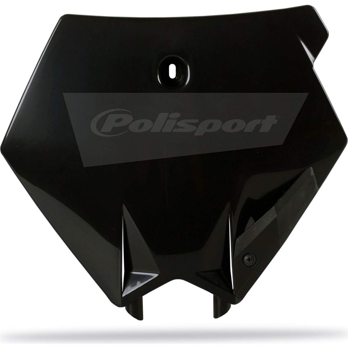 Polisport 8660900001 Kunststoff Nummer Teller für KTM 125 SX, Schwarz, 10 Stück von Polisport