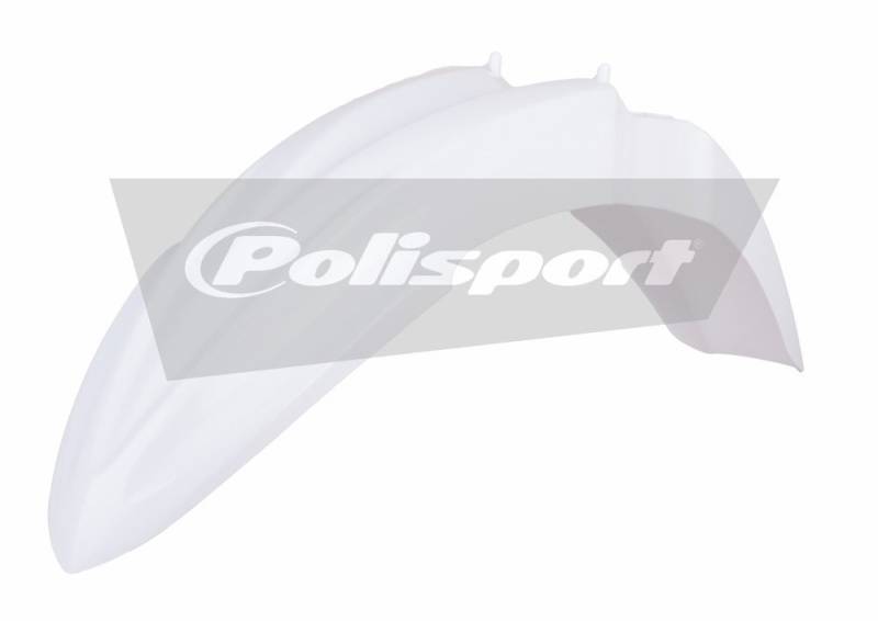 Polisport Kawasaki KX 85,KX 100 - Vorderradkotflügel Weiß - Modelles 2014-20 von Polisport