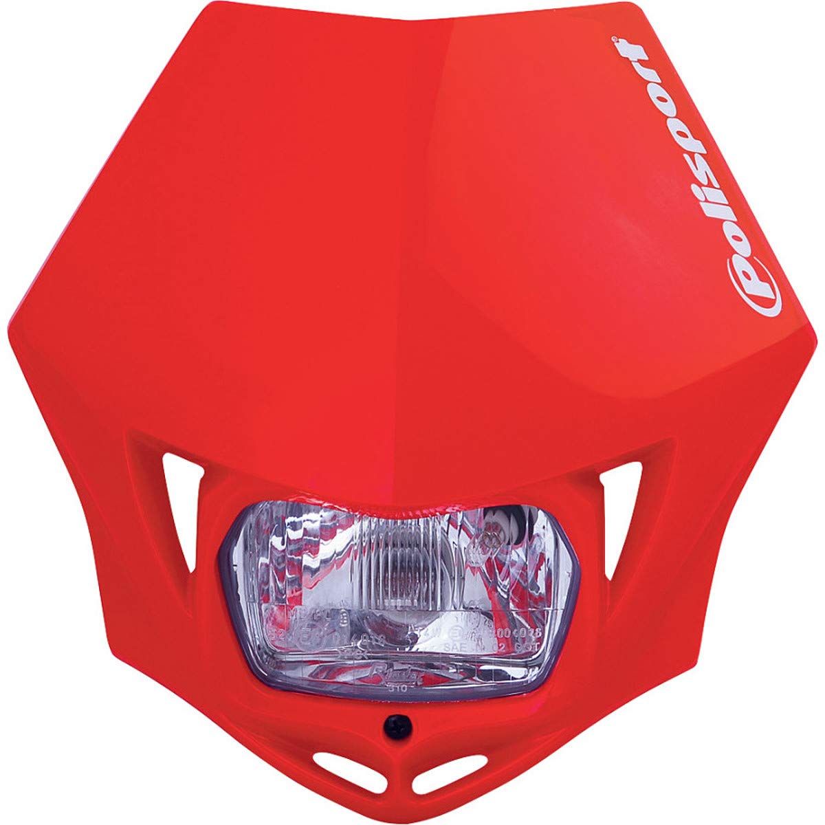 Polisport MMX - Scheinwerfer Rot von Polisport