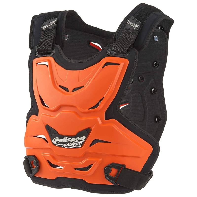 Polisport Phantom Lite - Brustschutz Orange für Erwachsene von Polisport