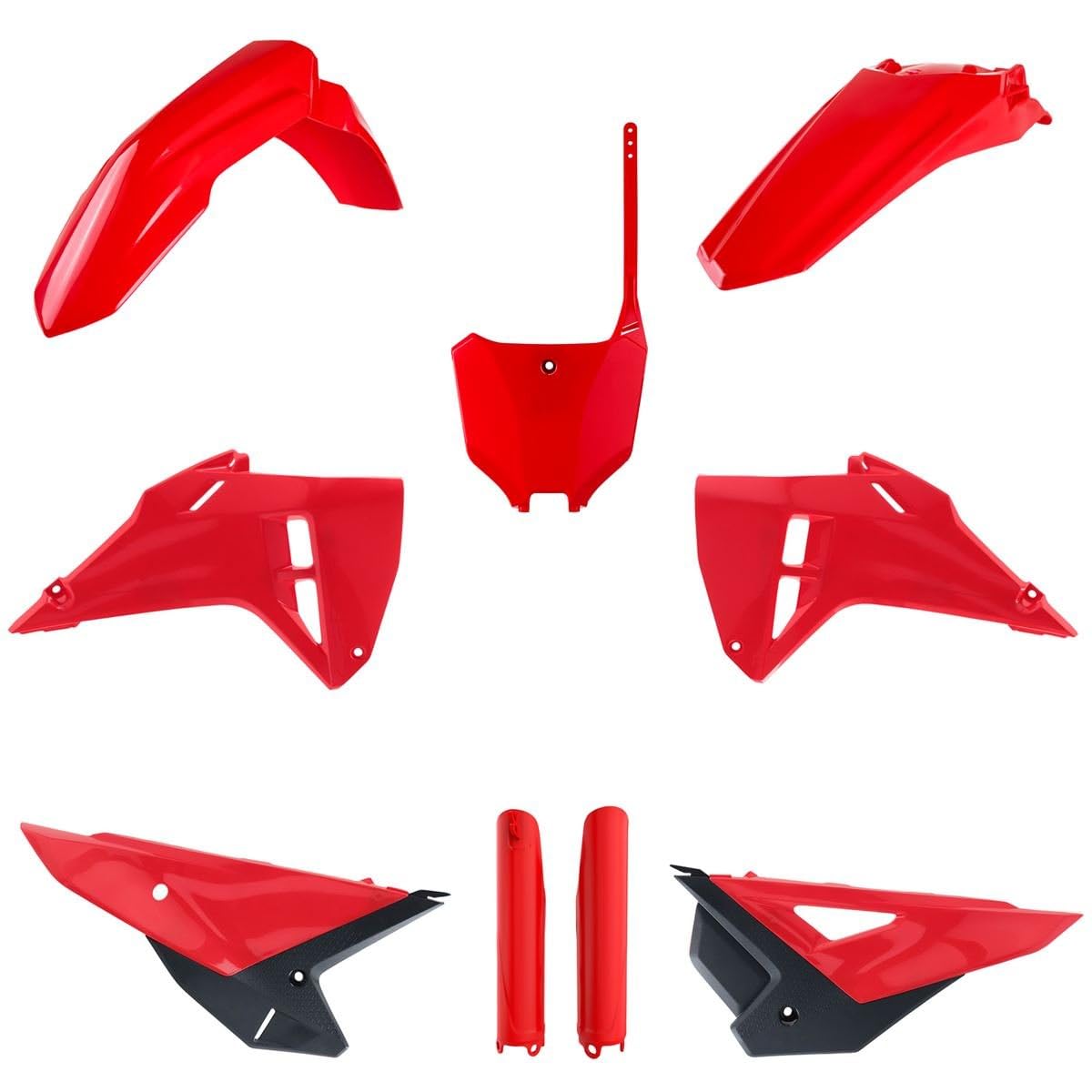 Polisport Plastik-Kit Full Rot von Polisport