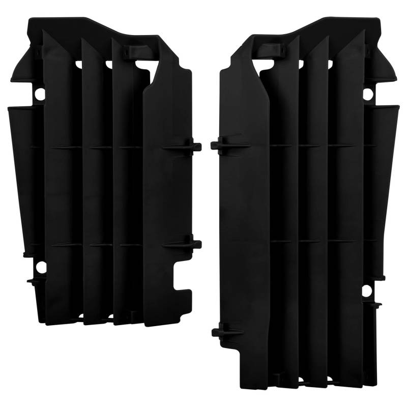 RADIATOR GUARDS KXF250 17- BK von Polisport