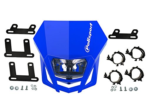 Scheinwerfer-Maske Polisport LMX Farbe blau, EAN: 5604415036743 von Polisport