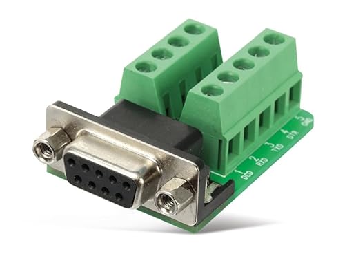 Sub-D Adapter, 9-polig, Kupplung/Schraubklemmen von Pollin-Choice