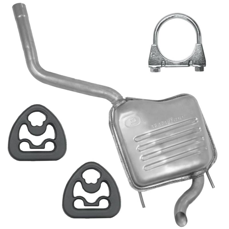 Auspuff Endtopf für Mercedes-Benz C Klasa W202 S202 1993-1998 2.2 2.5 CDI von Polmo