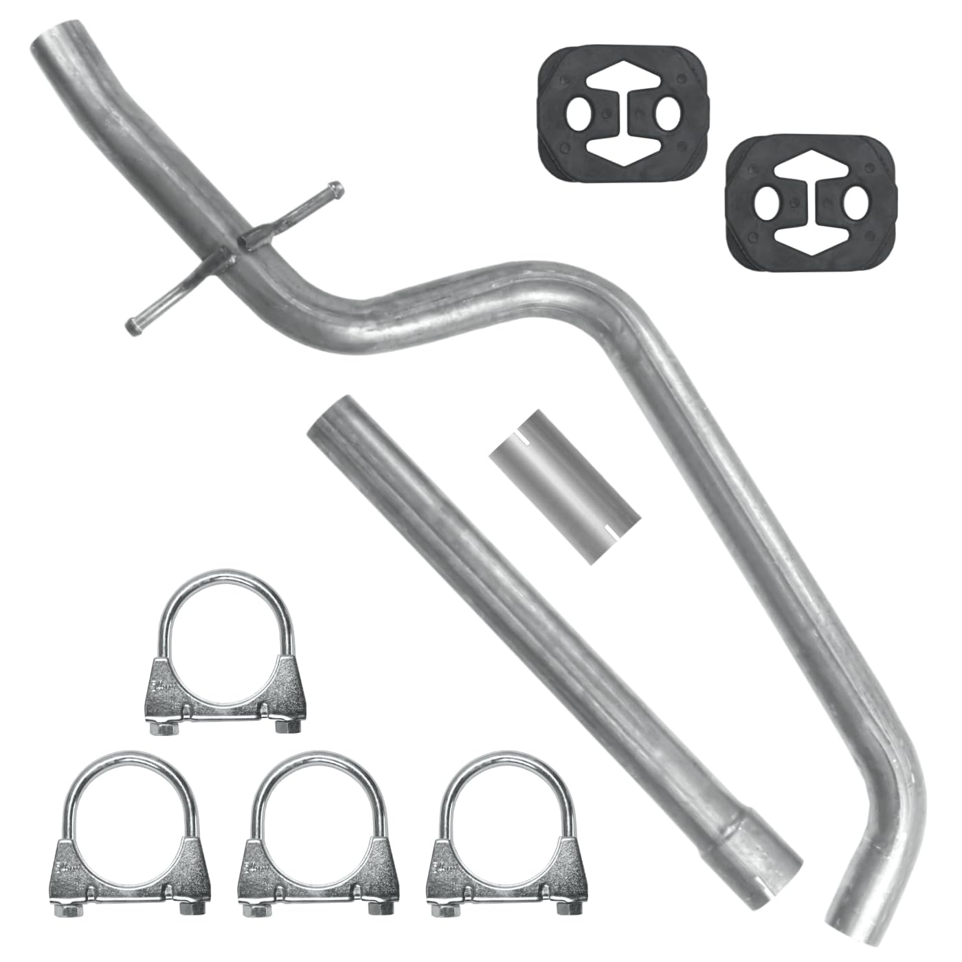 Schalldämpferset Auspuff Abgasrohr für Audi A3 8P 2003-06/2008 1.9 TDI Schrägheck von Polmo