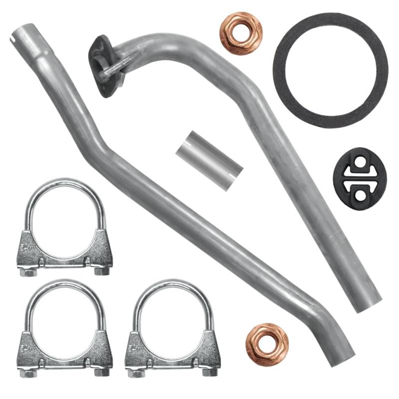 Schalldämpferset Auspuff Abgasrohr für Mazda 6 1 I GG GY 2002-09/2007 1.8 2.0 DI Schrägheck von Polmo