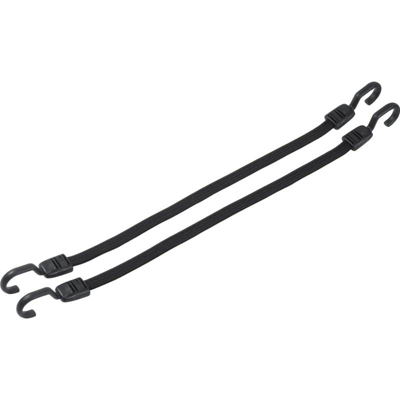 POLO Gepäckspanngummi mit Haken 2er Set 60cm schwarz von Polo