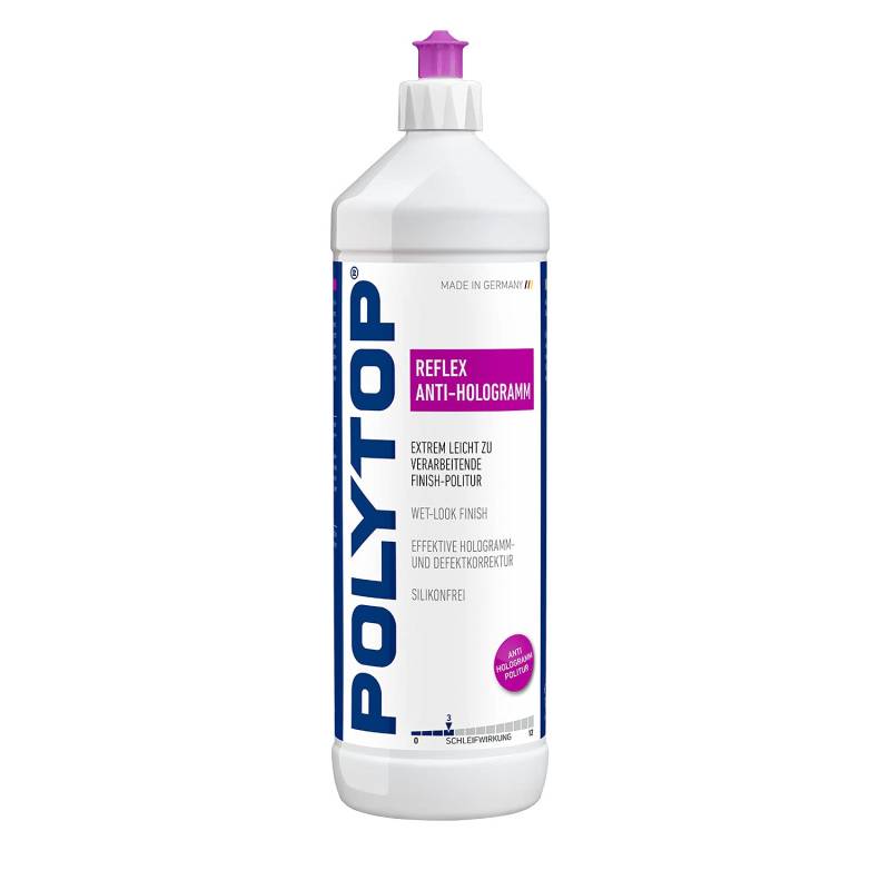 POLYTOP Reflex Anti Hologramm Politur 1 Liter - Finish Politur zur Hologramm-Entfernung von Polytop