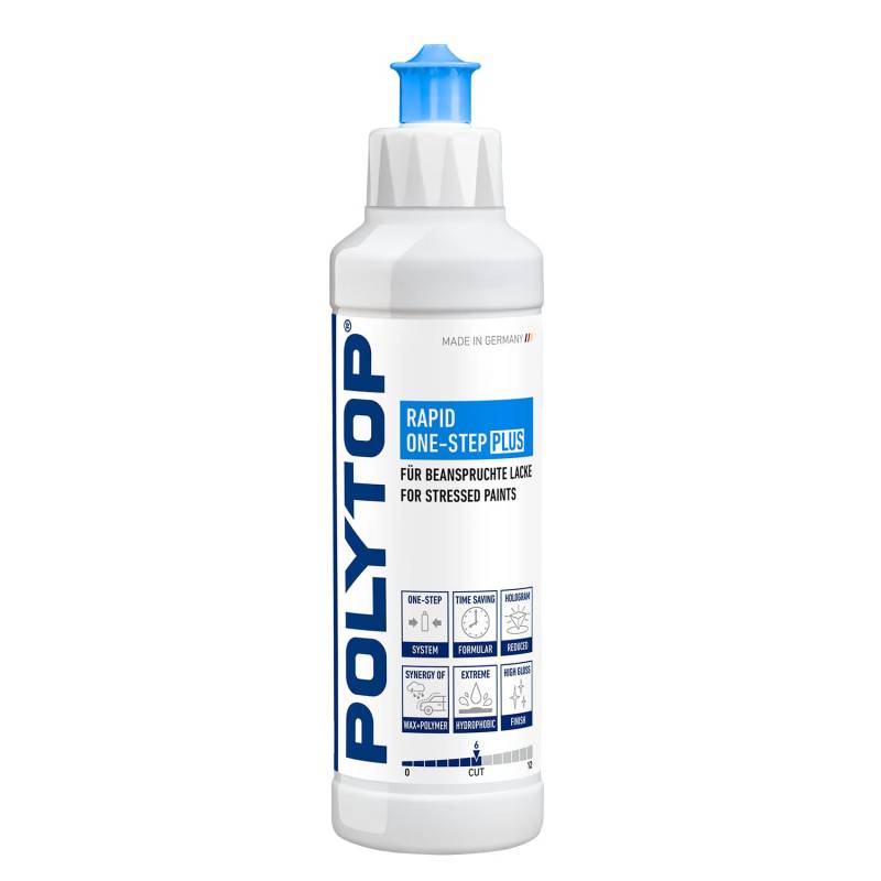 Polytop Rapid One-Step PLUS Politur Polish Schnellpolitur Ein-Schritt-Politur 250 ml von Polytop