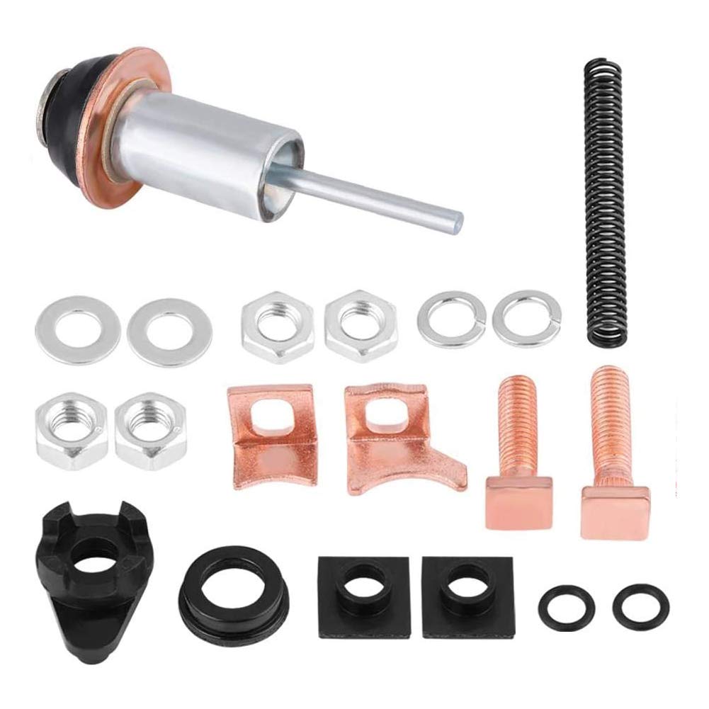 Starter-Umbausatz, Umbau-Reparatursatz, Anlassermotor-Magnetventil-Reparatur-Fix-Kit, Anlassermotor-Reparatur, Anlasser-Magnetventil für Discovery Defender TD5 2.5 von Pongnas