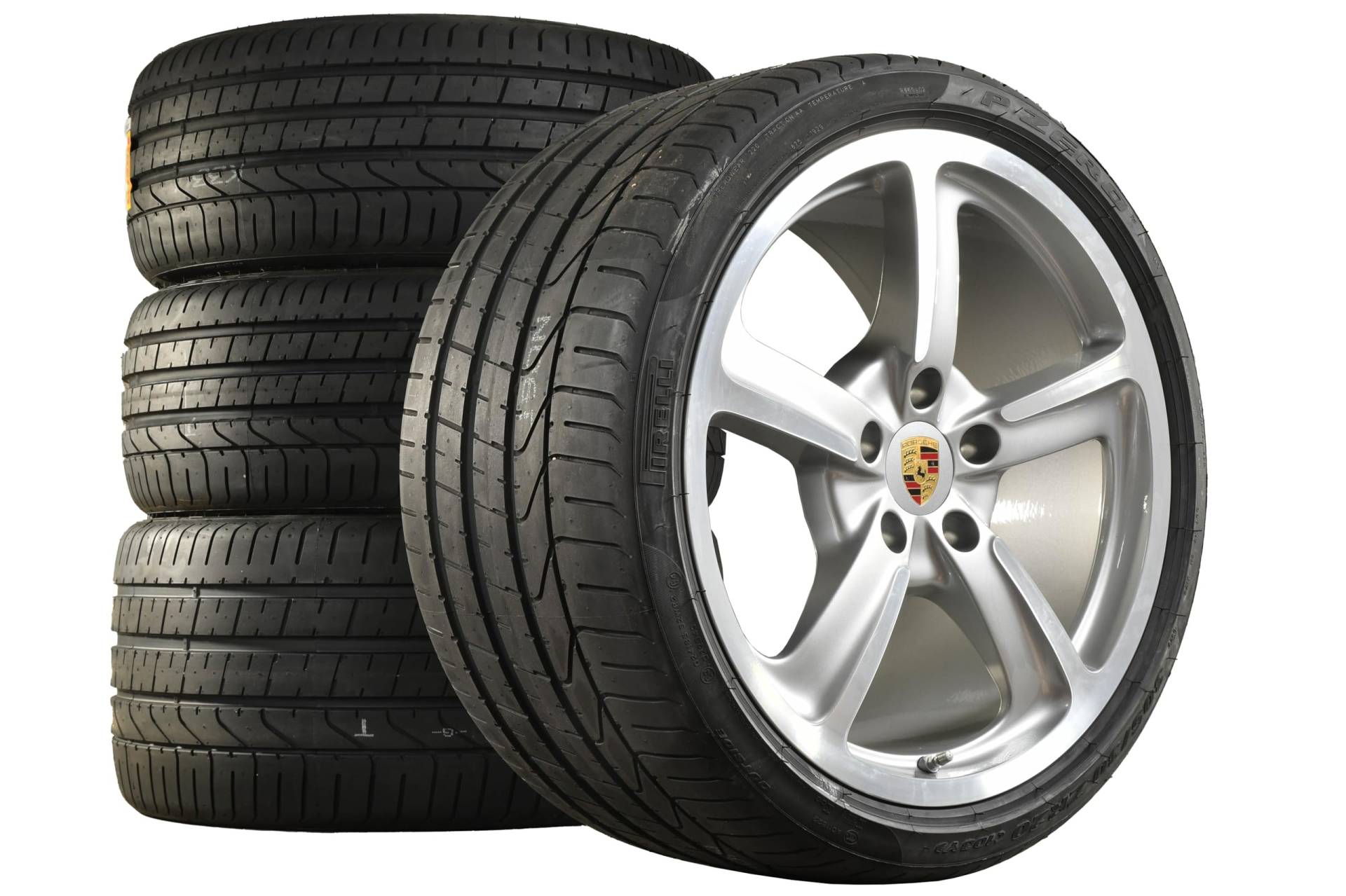 Kompatibel mit Porsche 911 991.1 C2/C2S 20" SportTechno Sommerräder/Wheel set 99104460259 von Porsche