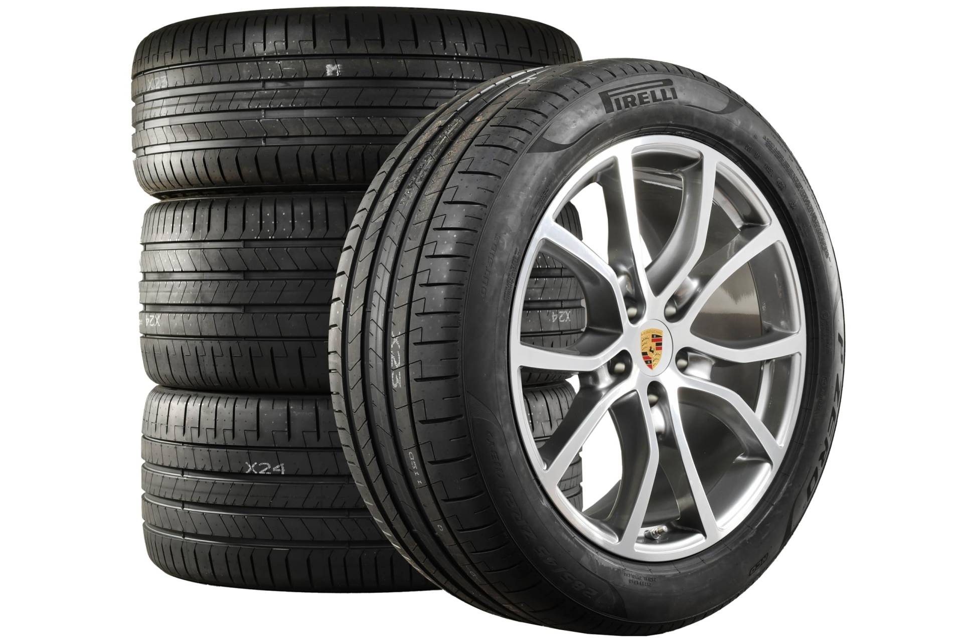 Kompatibel mit Porsche Cayenne E3/9Y0 II 2023-21" Exclusive Design Sommerräder Satz 9Y0044663G von Porsche