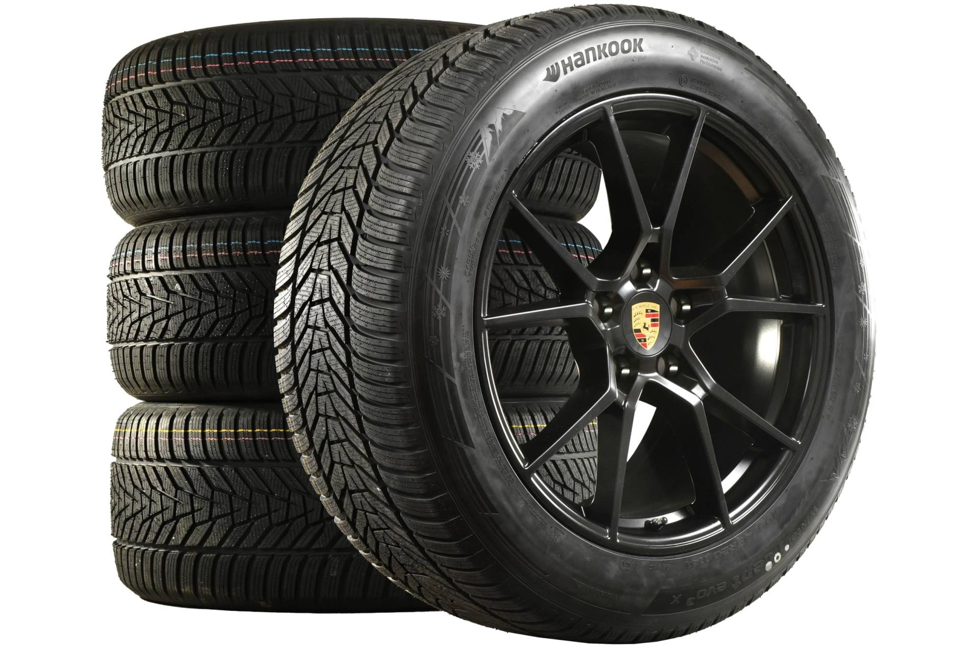 Kompatibel mit Porsche Cayenne E3/9Y0 II 2024-20" Cayenne S Winterräder Schwarz 9Y0044603B JE1 von Porsche