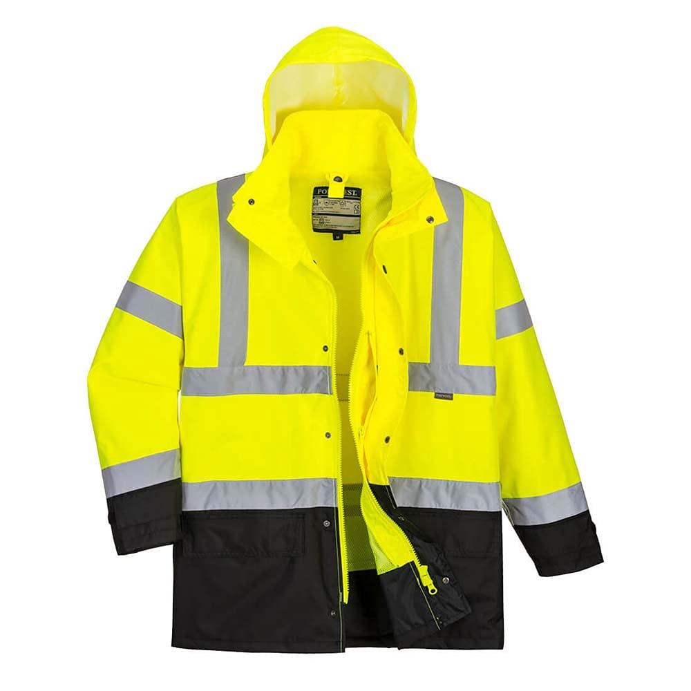 5in1 Hi-Vis Executive Jacket, colorYeBk talla Large von Portwest