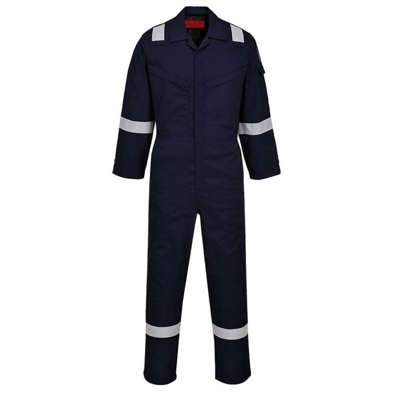 Araflame Silver Coverall Color: Navy Talla: 52 von Portwest