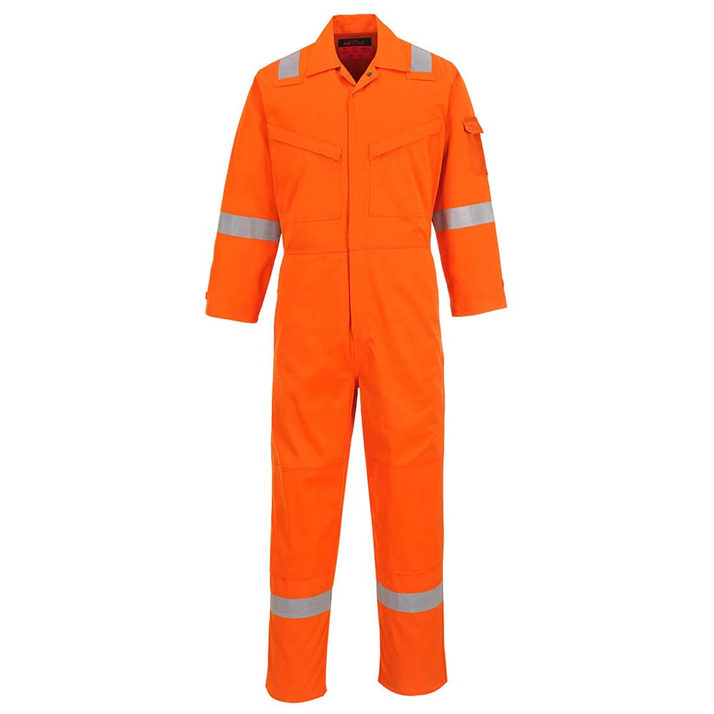 Araflame Silver Coverall Color: Orange Talla: 46 von Portwest