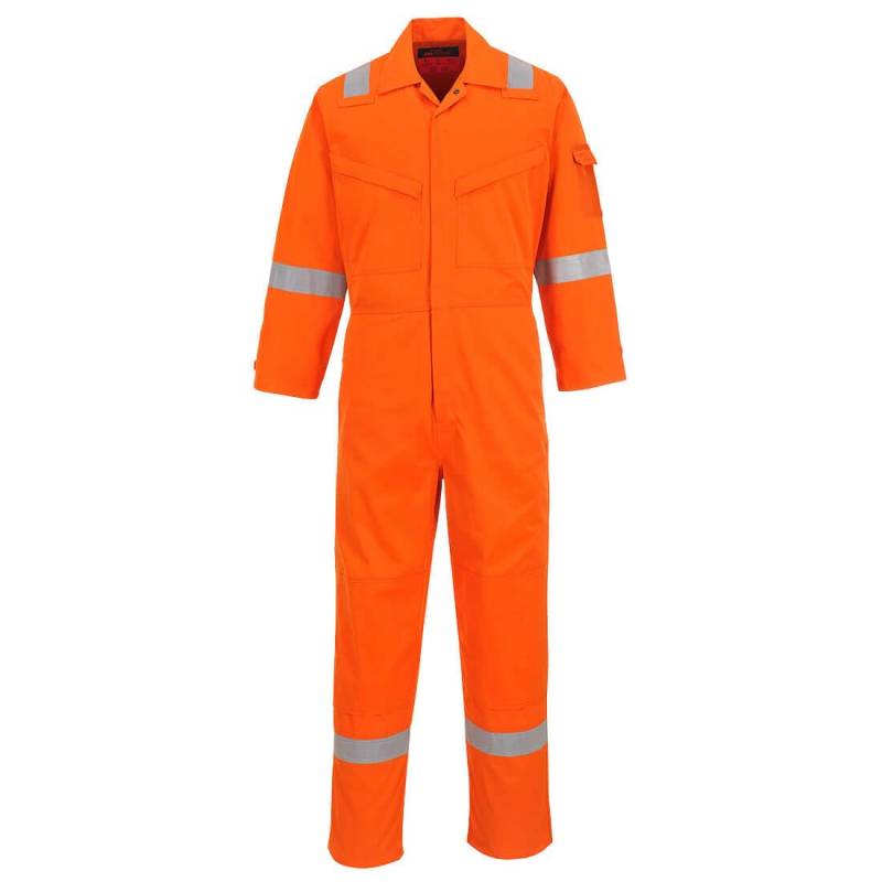 Araflame Silver Coverall Color: Orange Talla: 50 von Portwest