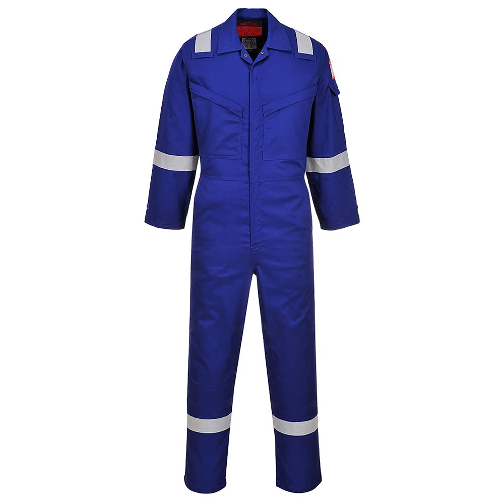 Araflame Silver Coverall Color: Royal Talla: 42 von Portwest