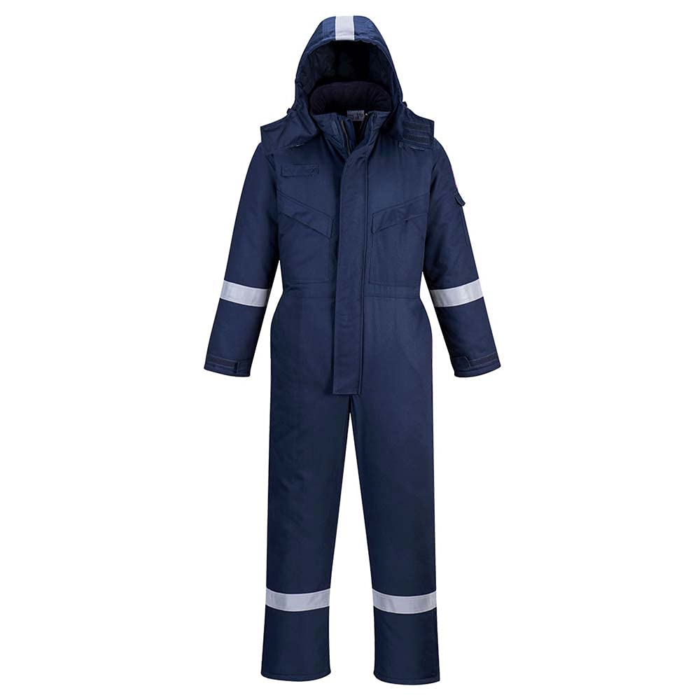 FR Winter Coverall Color: Navy Talla: Medium von Portwest