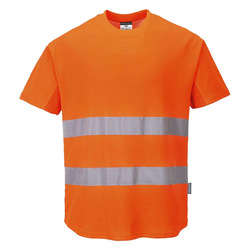 Hi-Vis Mesh T-Shirt, colorOrange talla Medium von Portwest