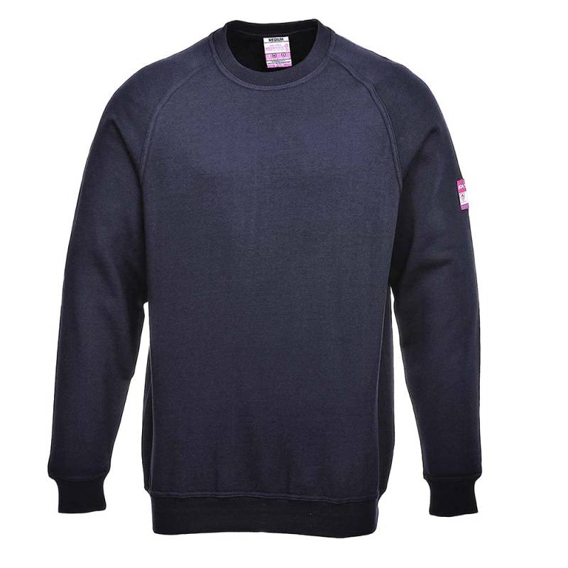 PORTWEST FR Antistatic Sweatshirt Color: Navy Talla: XL von Portwest