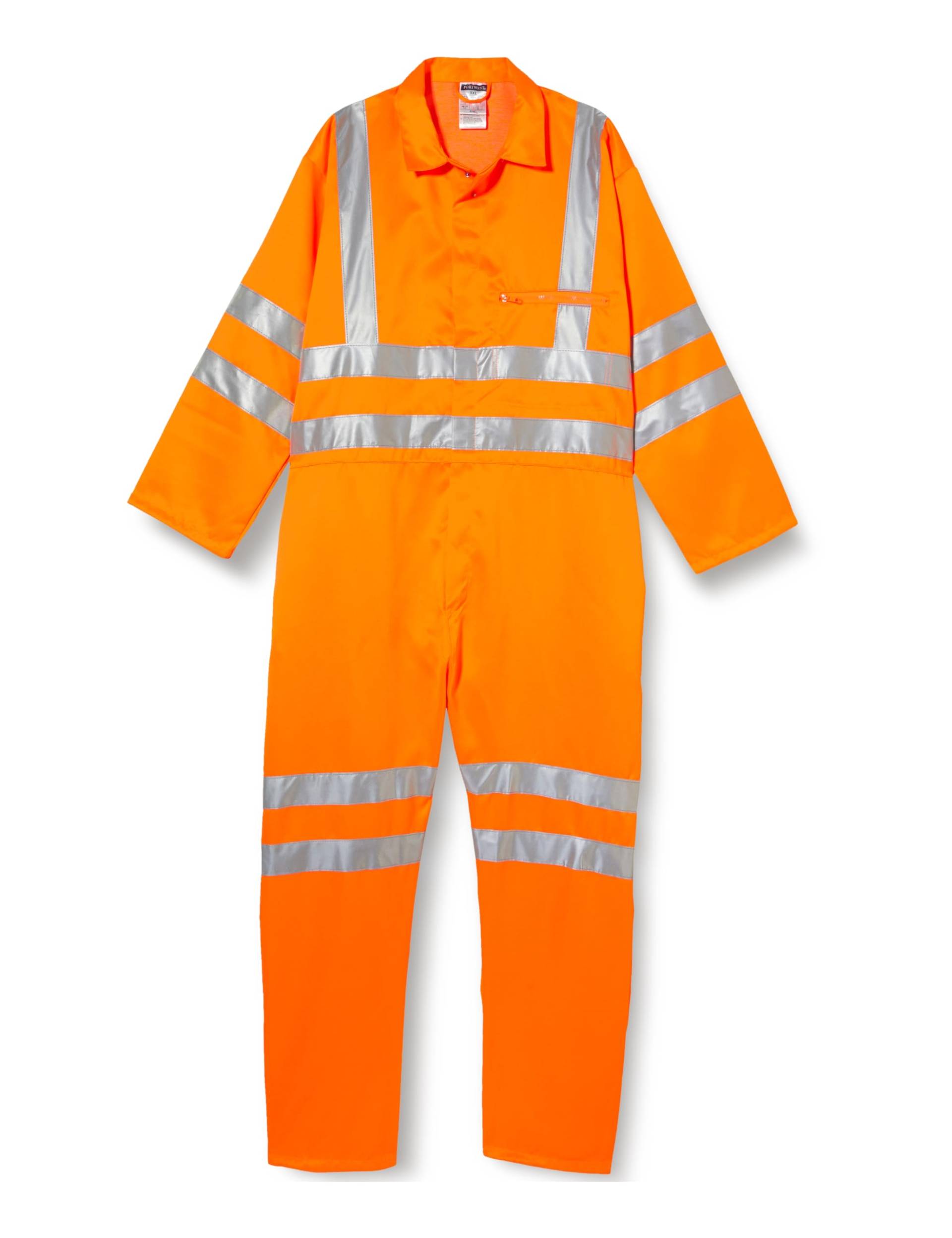 PORTWEST Hi-Vis Polycotton Coverall RIS Color: Orange Talla: 3 XL von Portwest